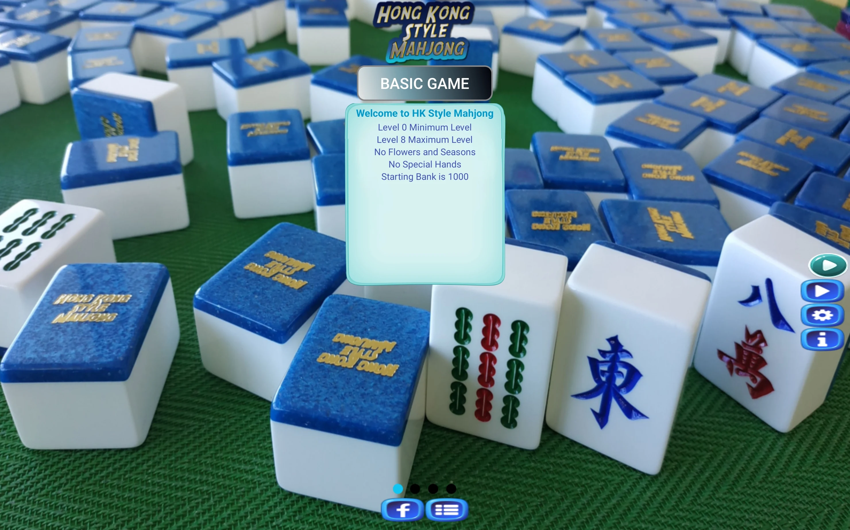 Hong Kong Style Mahjong screenshot